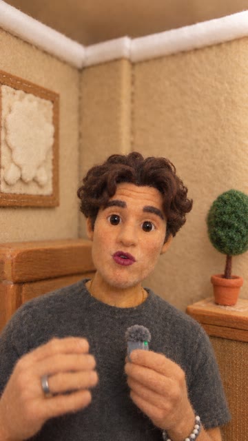 Felt stop-motion style